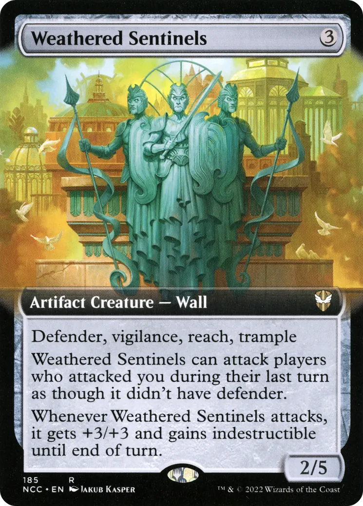 Weathered Sentinels — New Capenna Commander — Magic: The Gathering