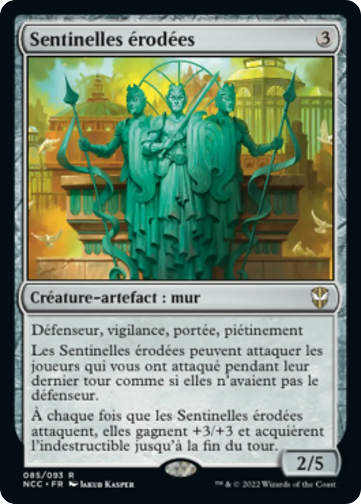Sentinelles érodées — New Capenna Commander — Magic: The Gathering
