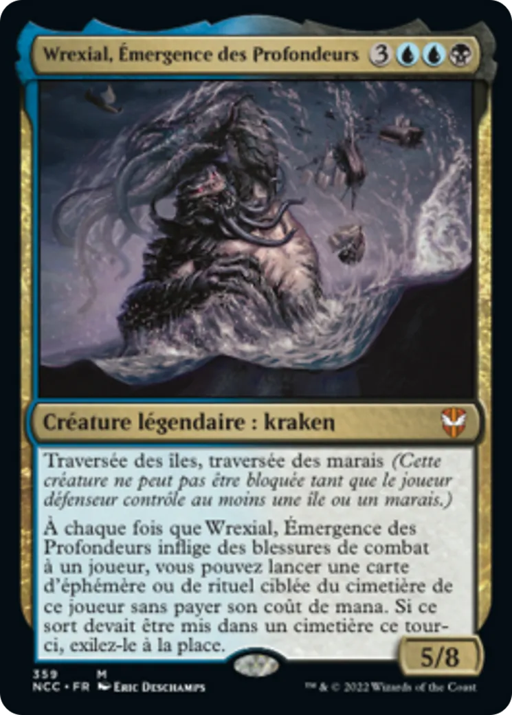 Wrexial, Émergence des Profondeurs — New Capenna Commander — Magic: The Gathering