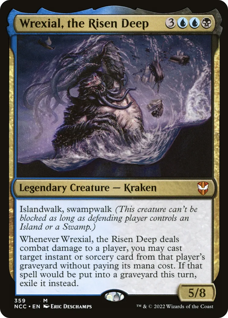 Wrexial, the Risen Deep — New Capenna Commander — Magic: The Gathering