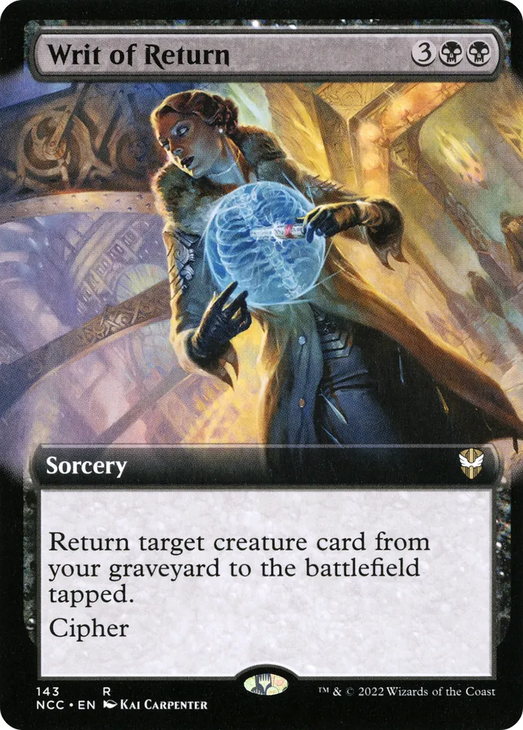 Writ of Return — New Capenna Commander — Magic: The Gathering