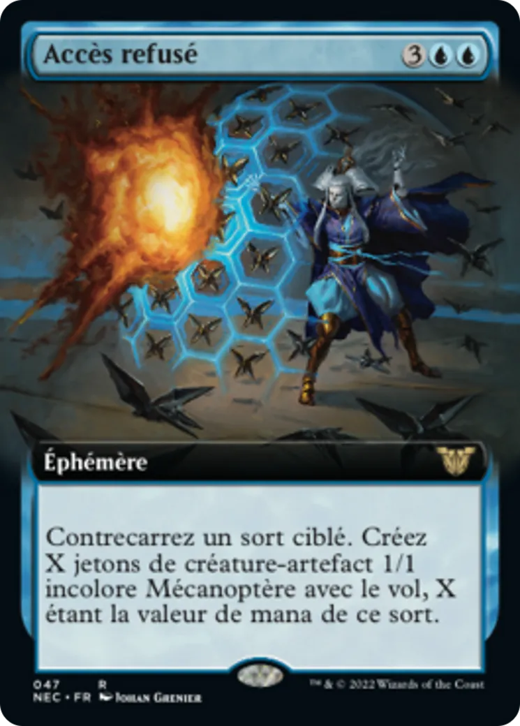 Accès refusé — Neon Dynasty Commander — Magic: The Gathering
