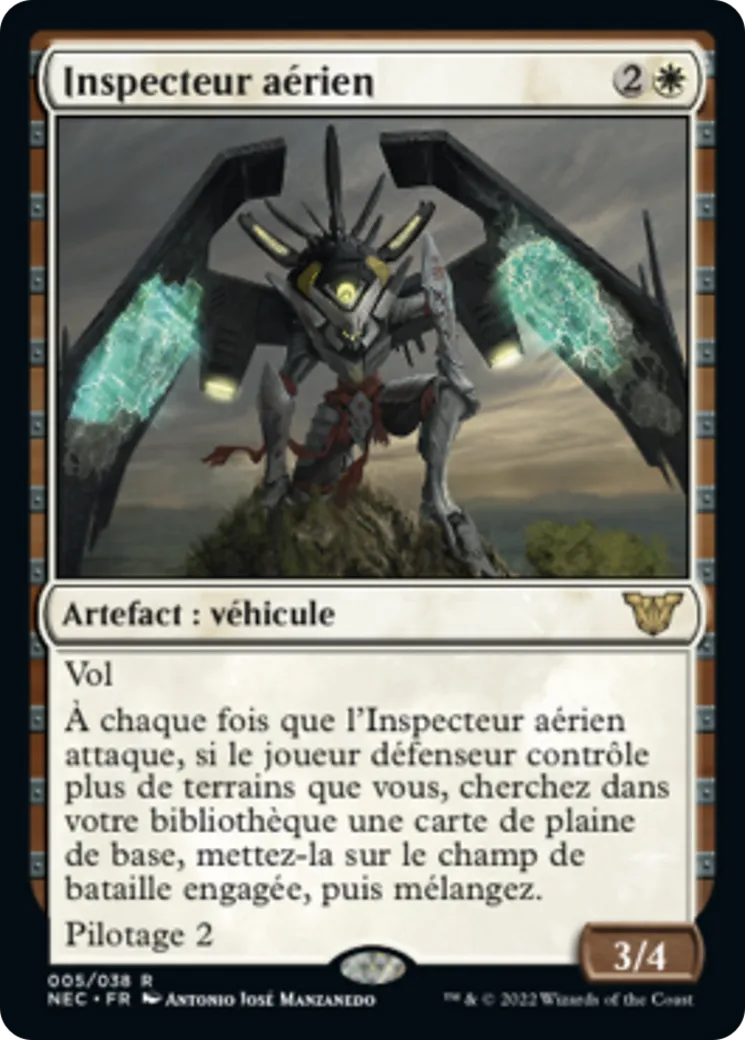 Inspecteur aérien — Neon Dynasty Commander — Magic: The Gathering