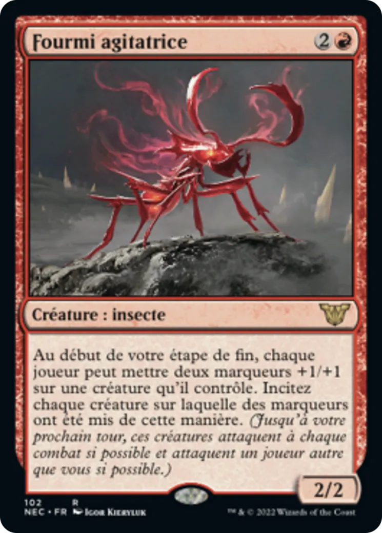 Fourmi agitatrice — Neon Dynasty Commander — Magic: The Gathering