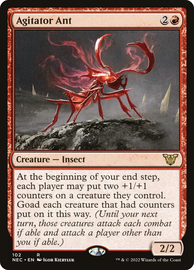 Fourmi agitatrice — Neon Dynasty Commander — Magic: The Gathering