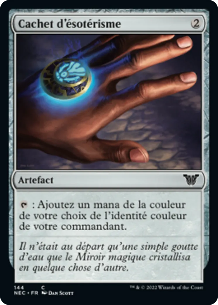 Cachet d'ésotérisme — Neon Dynasty Commander — Magic: The Gathering