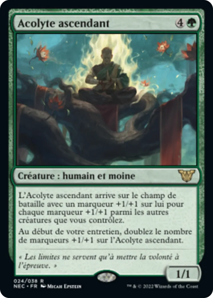 Acolyte ascendant — Neon Dynasty Commander — Magic: The Gathering