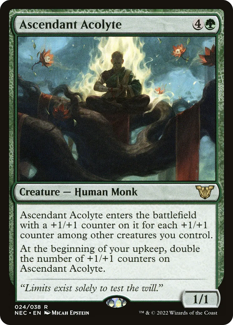 Ascendant Acolyte — Neon Dynasty Commander — Magic: The Gathering