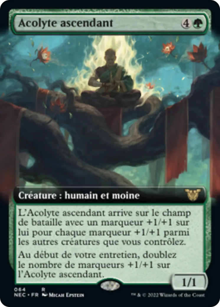Acolyte ascendant — Neon Dynasty Commander — Magic: The Gathering
