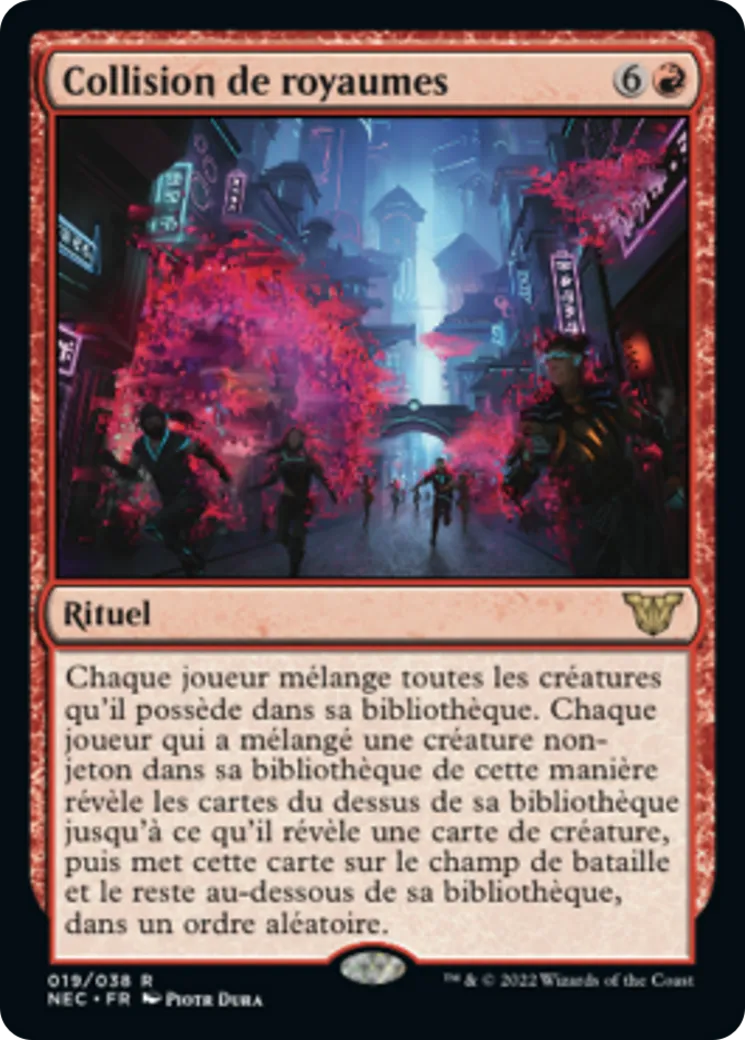 Collision de royaumes — Neon Dynasty Commander — Magic: The Gathering