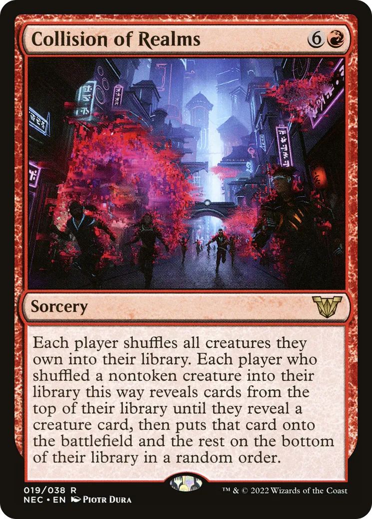 Collision of Realms — Neon Dynasty Commander — Magic: The Gathering