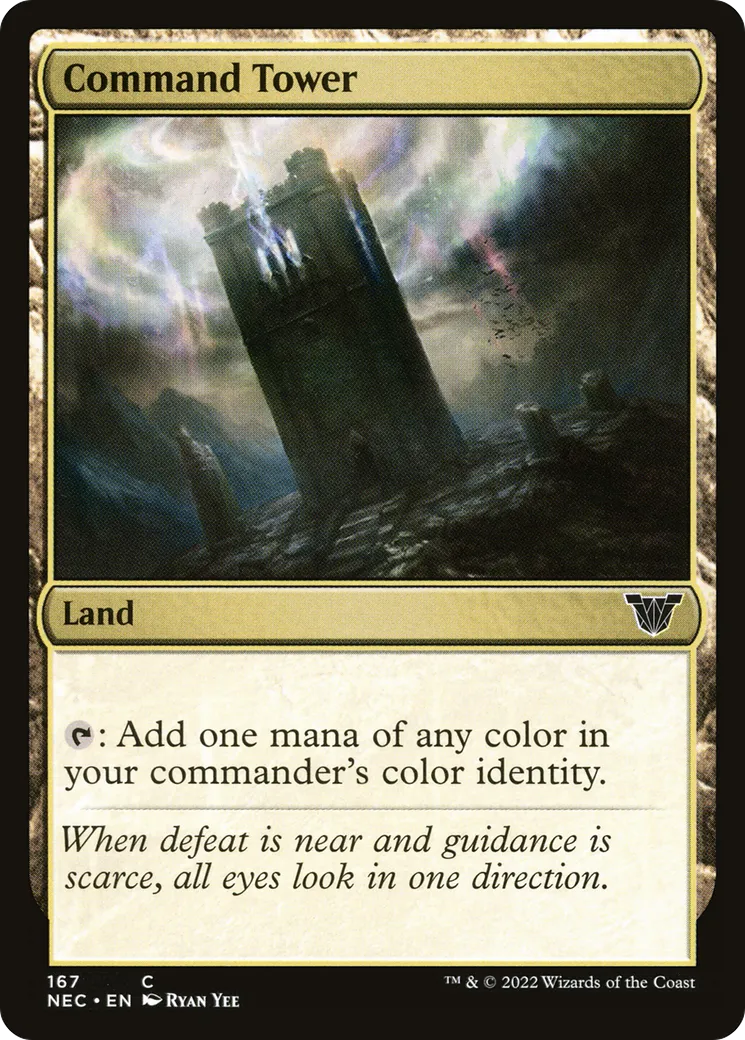 Command Tower — Neon Dynasty Commander — Magic: The Gathering