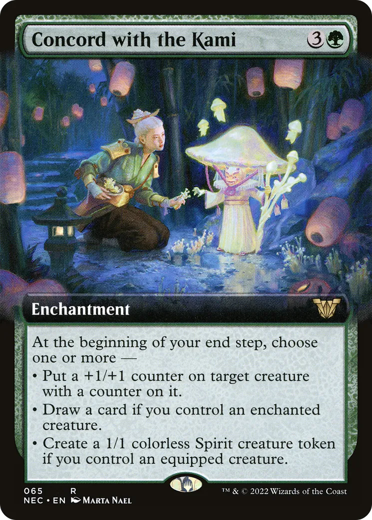 Concord with the Kami — Neon Dynasty Commander — Magic: The Gathering