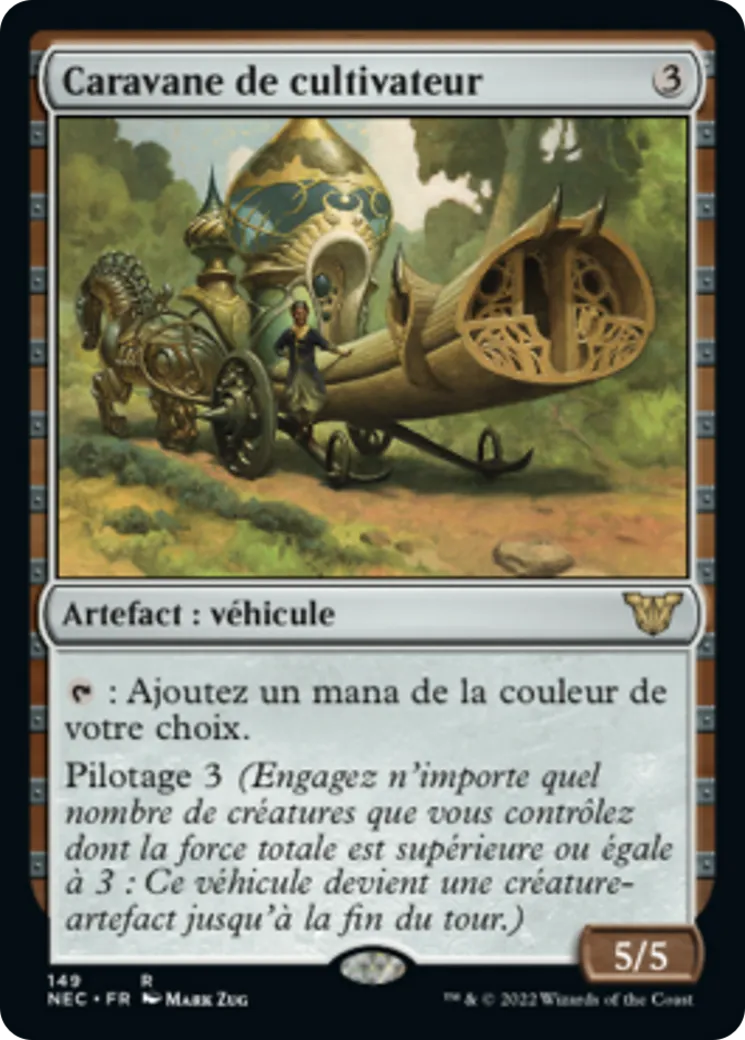 Caravane de cultivateur — Neon Dynasty Commander — Magic: The Gathering