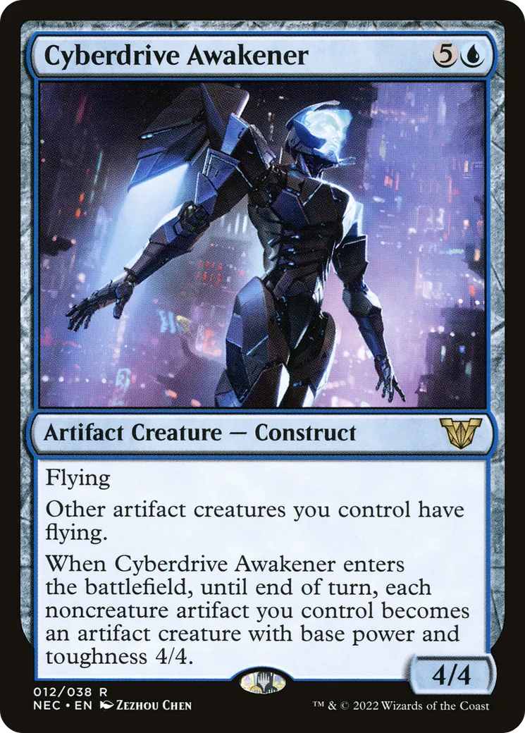 Cyberdrive Awakener — Neon Dynasty Commander — Magic: The Gathering