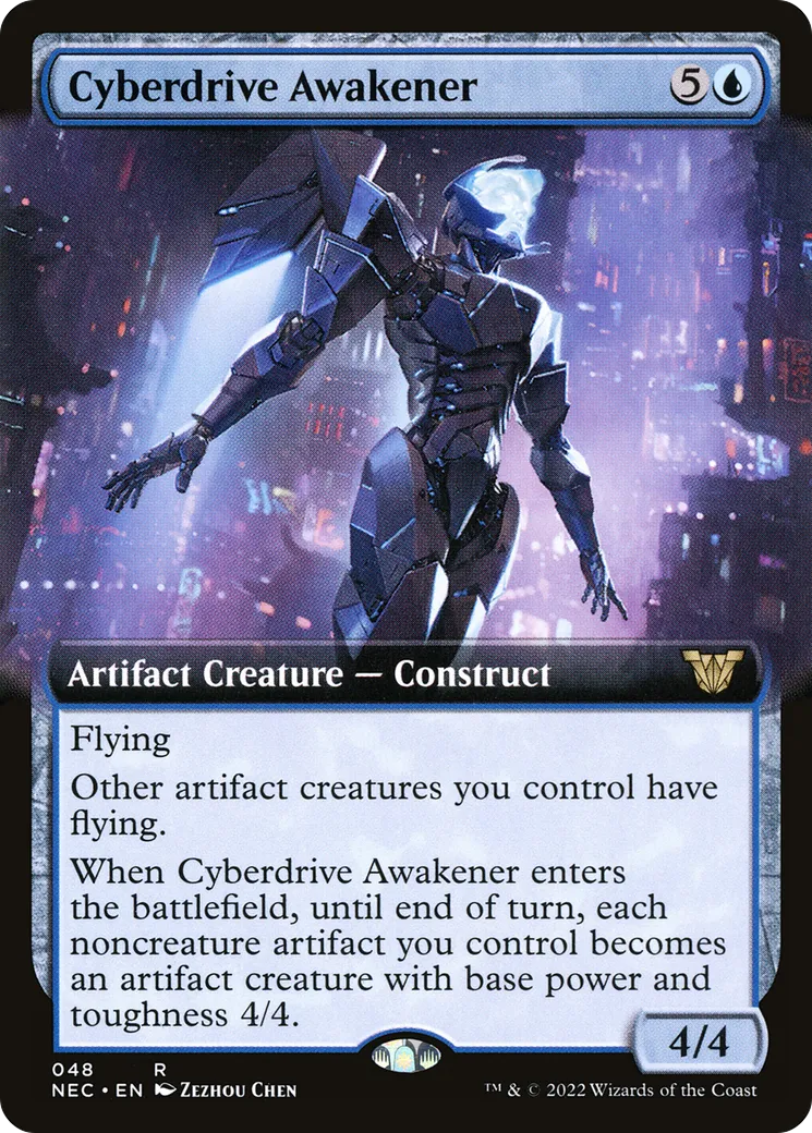 Cyberdrive Awakener — Neon Dynasty Commander — Magic: The Gathering