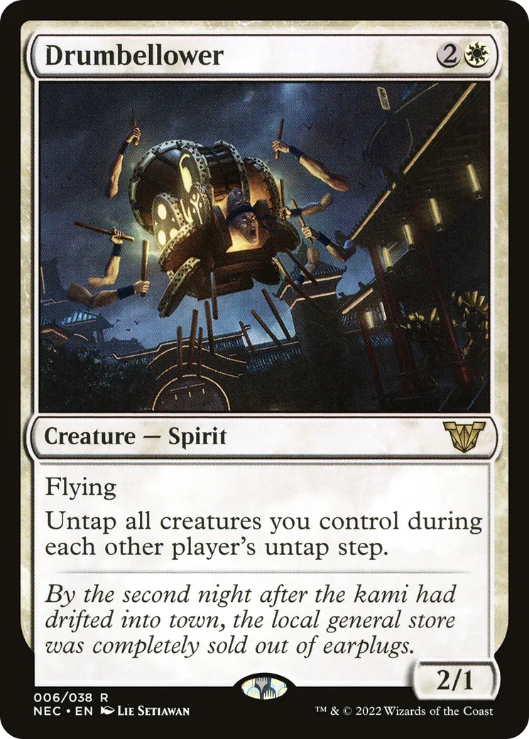 Drumbellower — Neon Dynasty Commander — Magic: The Gathering