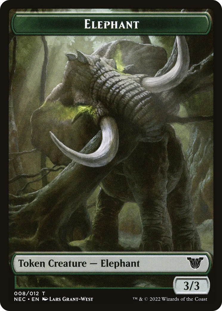 Elephant — Neon Dynasty Commander — Magic: The Gathering