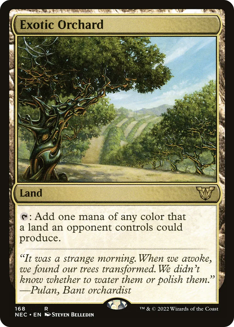 Exotic Orchard — Neon Dynasty Commander — Magic: The Gathering