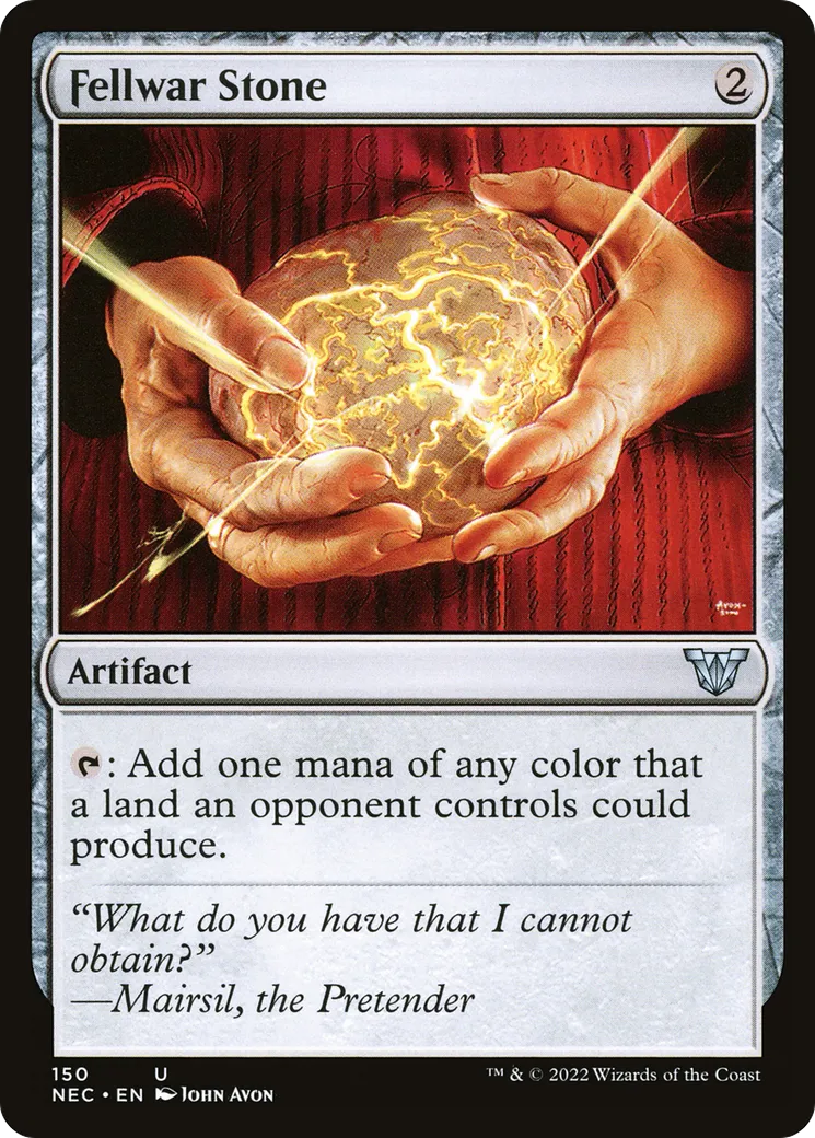 Fellwar Stone — Neon Dynasty Commander — Magic: The Gathering