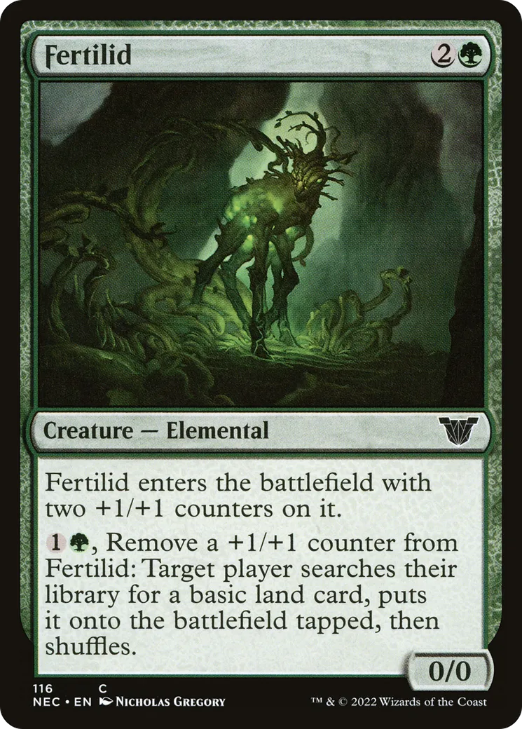 Fertilid — Neon Dynasty Commander — Magic: The Gathering