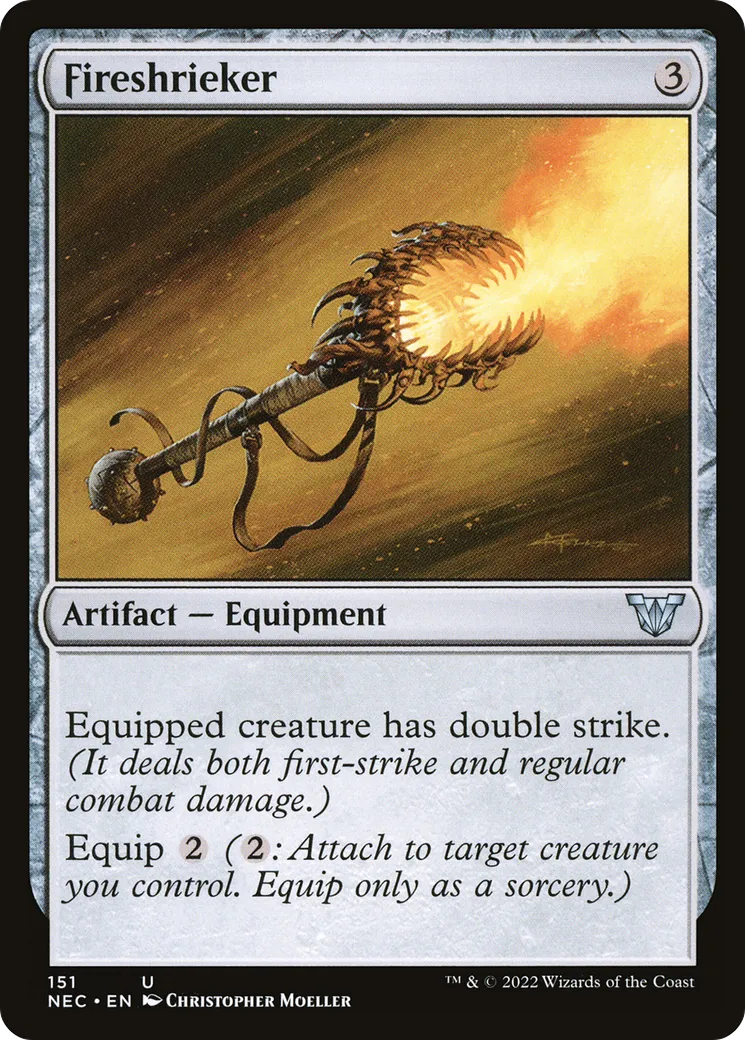 Fireshrieker — Neon Dynasty Commander — Magic: The Gathering