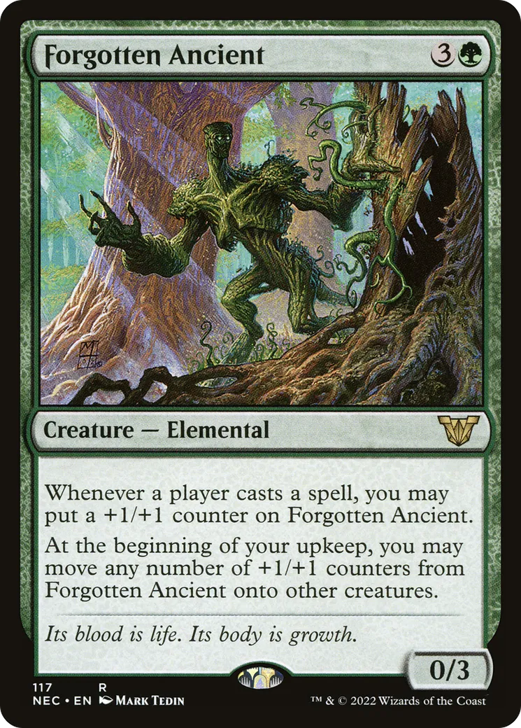 Forgotten Ancient — Neon Dynasty Commander — Magic: The Gathering