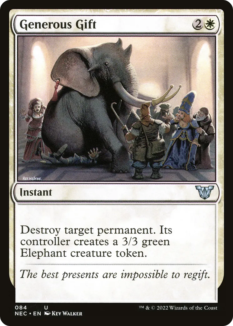 Generous Gift — Neon Dynasty Commander — Magic: The Gathering