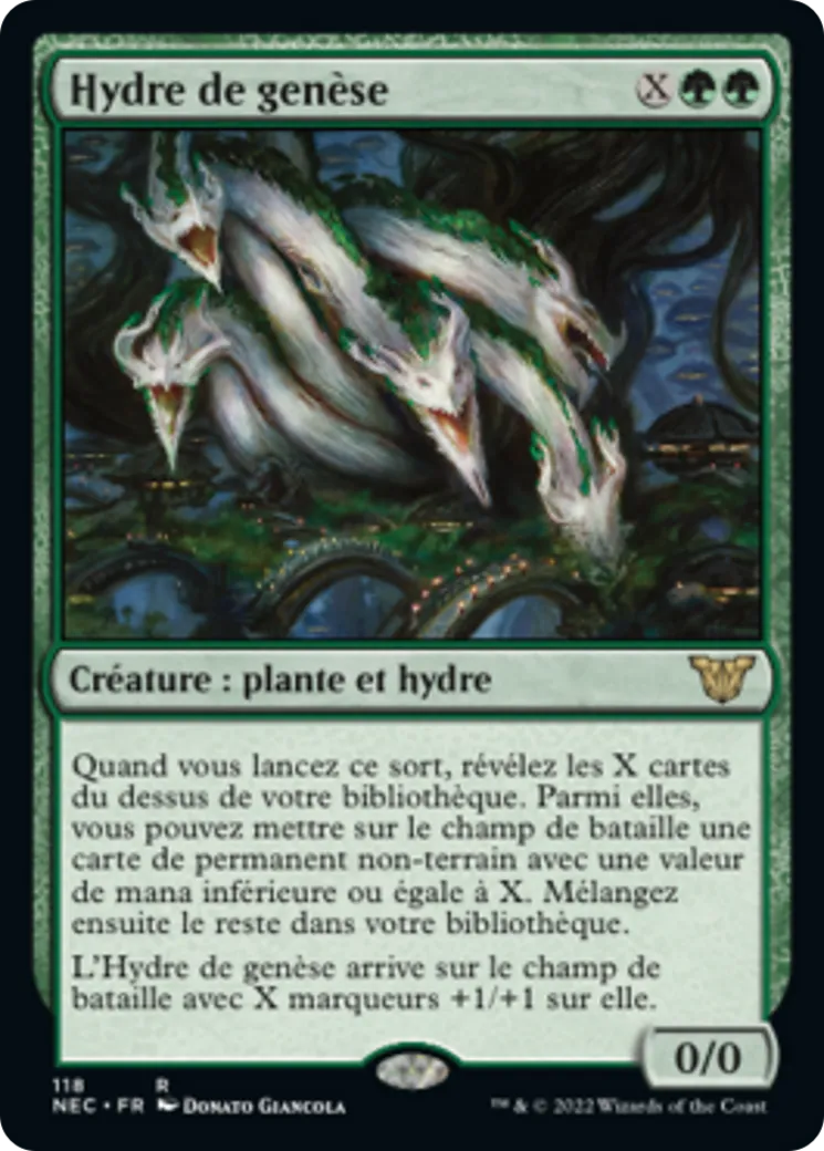 Hydre de genèse — Neon Dynasty Commander — Magic: The Gathering