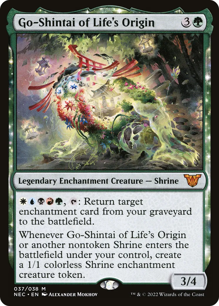 Go-Shintai of Life's Origin — Neon Dynasty Commander — Magic: The Gathering