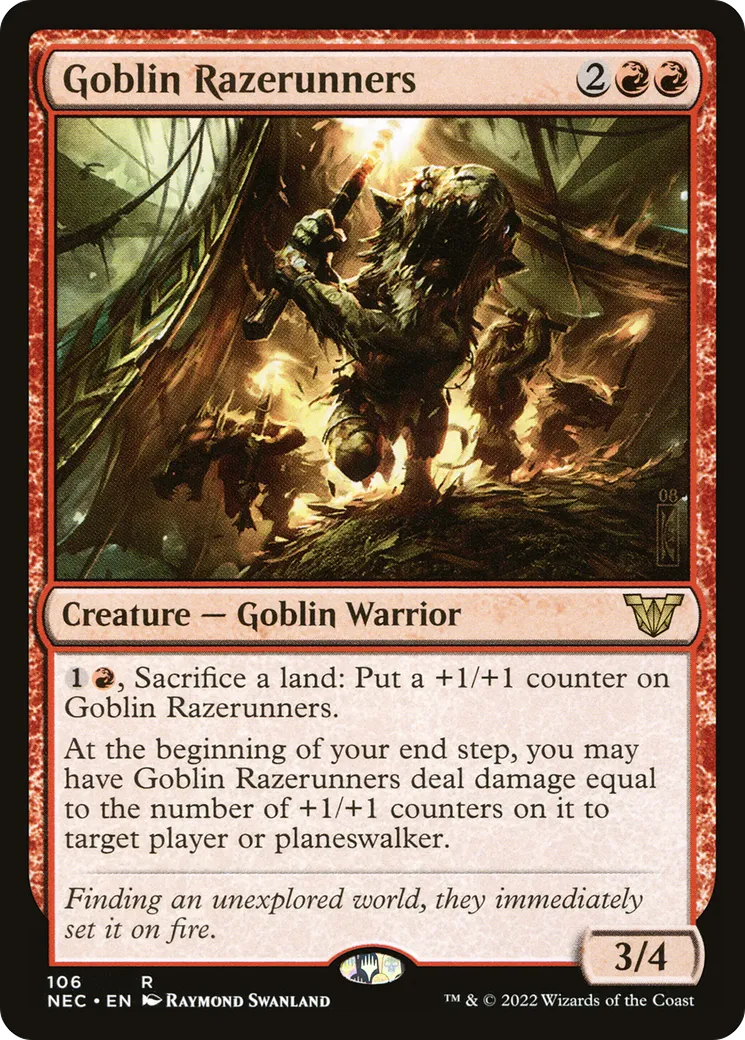 Rapineurs gobelins — Neon Dynasty Commander — Magic: The Gathering