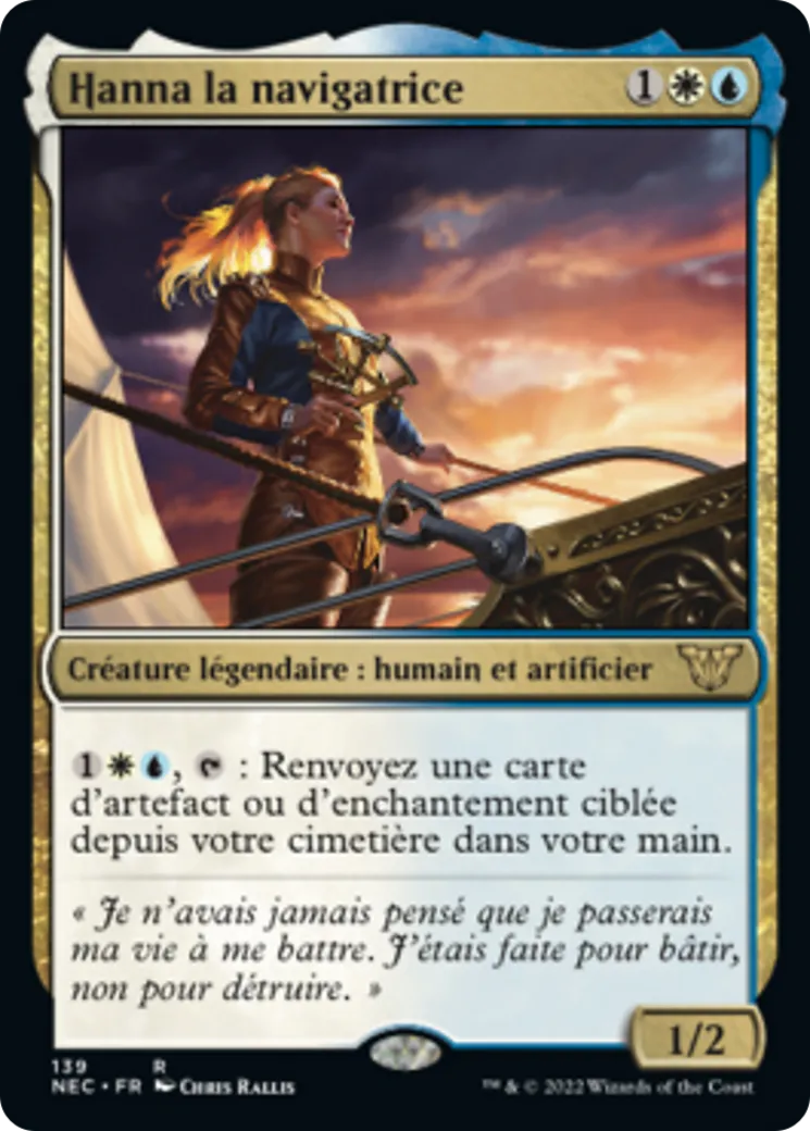 Hanna la navigatrice — Neon Dynasty Commander — Magic: The Gathering