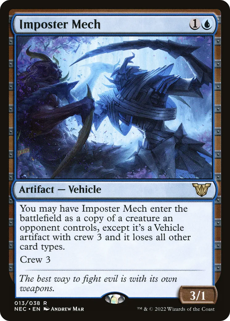 Imposter Mech — Neon Dynasty Commander — Magic: The Gathering