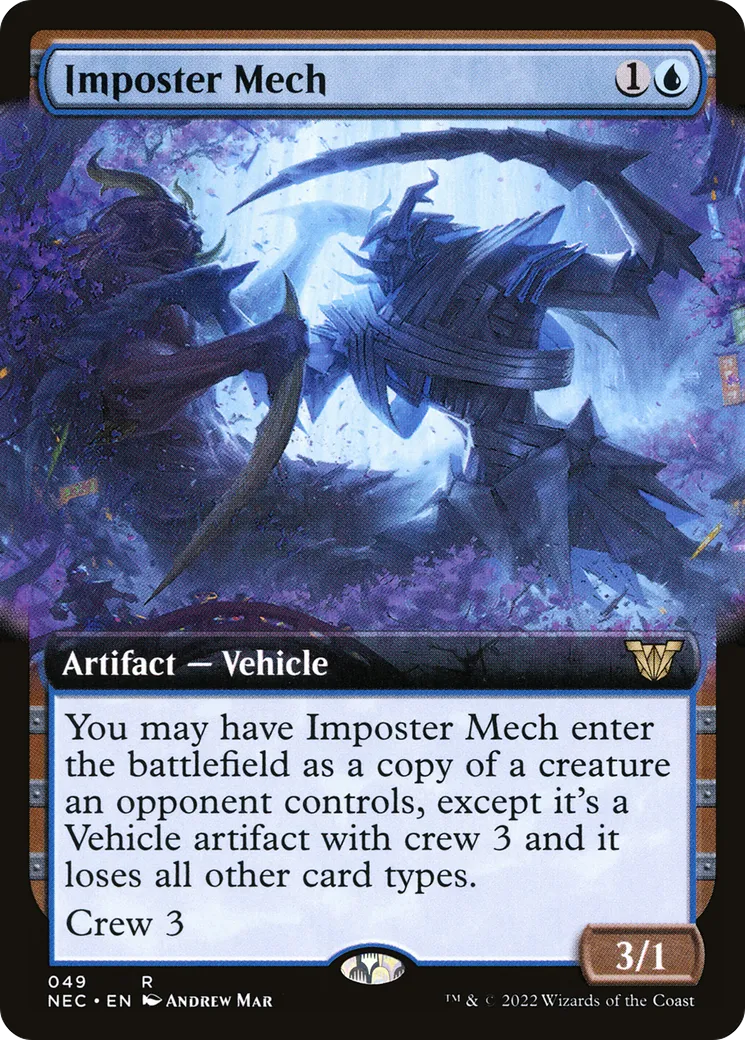 Imposter Mech — Neon Dynasty Commander — Magic: The Gathering