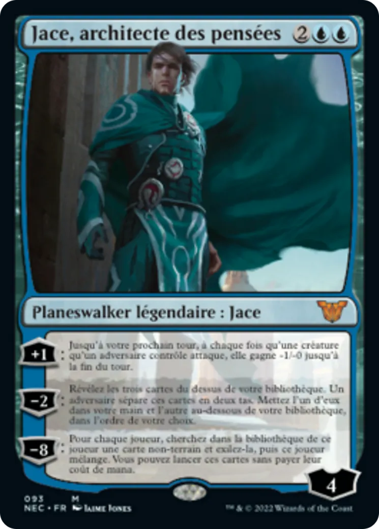 Jace, architecte des pensées — Neon Dynasty Commander — Magic: The Gathering