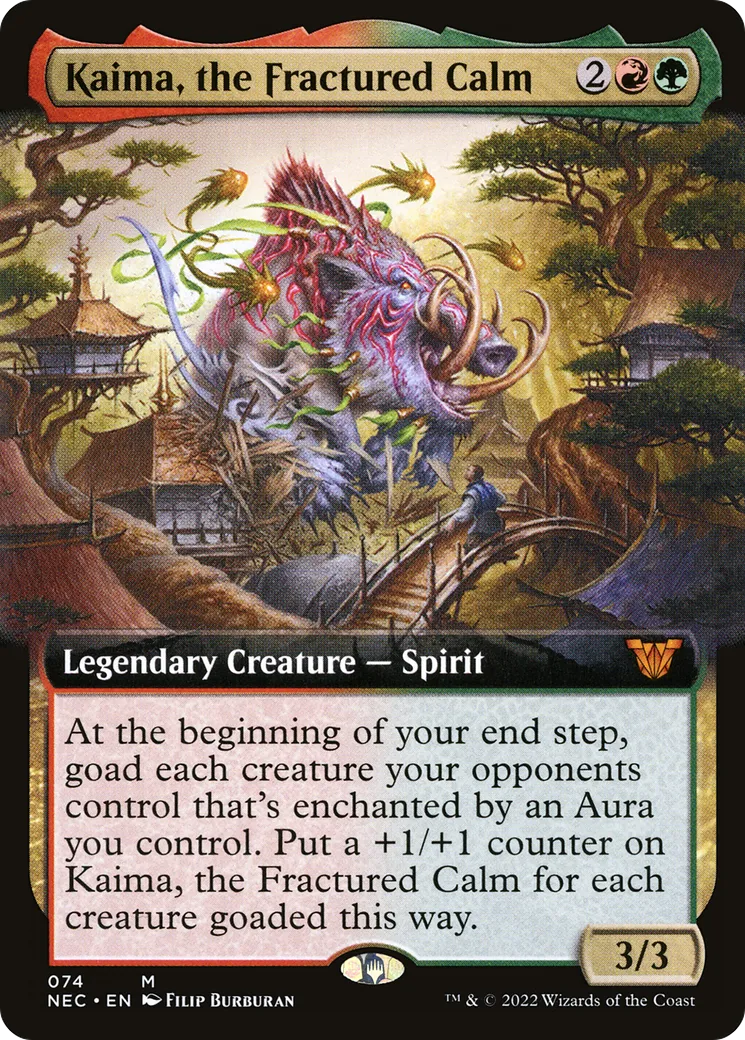 Kaima, the Fractured Calm — Neon Dynasty Commander — Magic: The Gathering