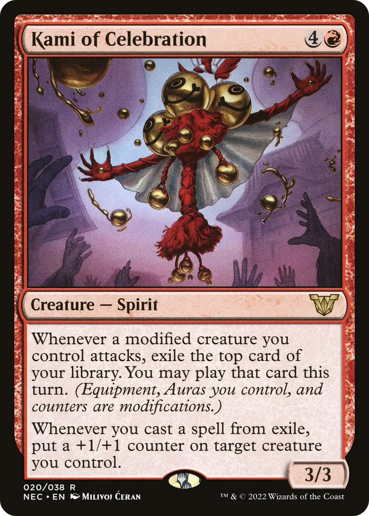 Kami of Celebration — Neon Dynasty Commander — Magic: The Gathering
