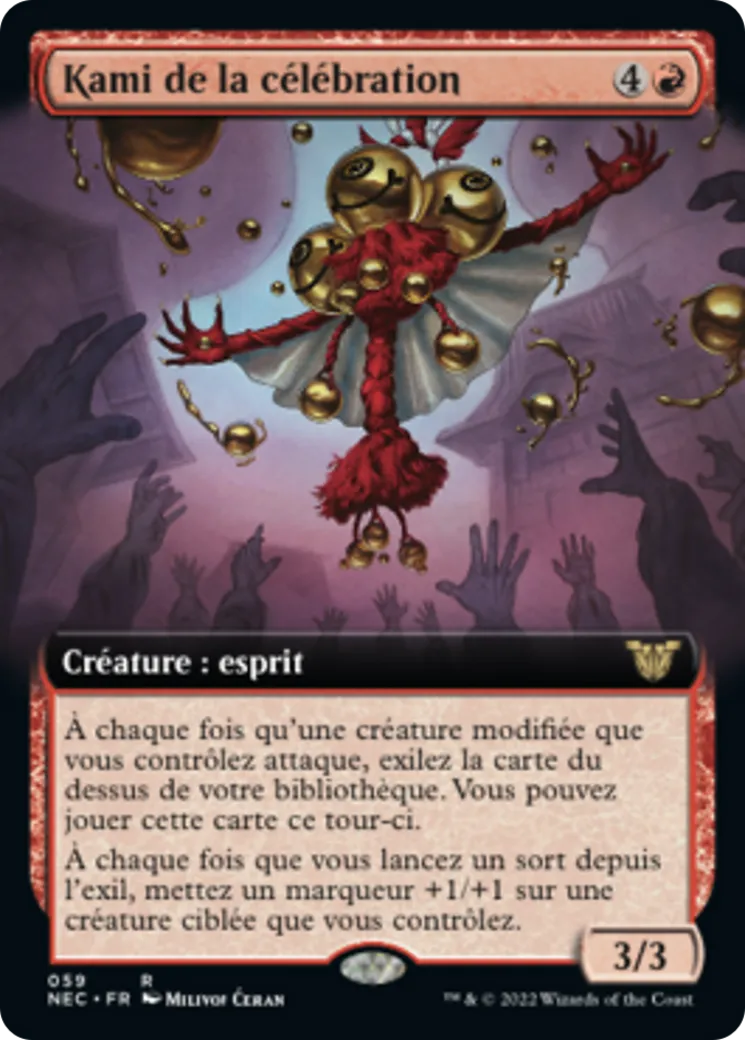 Kami de la célébration — Neon Dynasty Commander — Magic: The Gathering