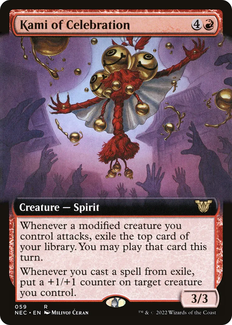 Kami of Celebration — Neon Dynasty Commander — Magic: The Gathering