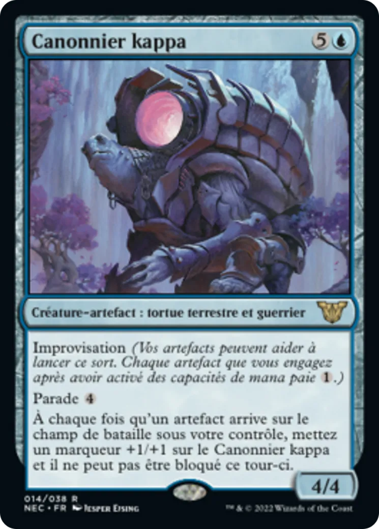 Canonnier kappa — Neon Dynasty Commander — Magic: The Gathering