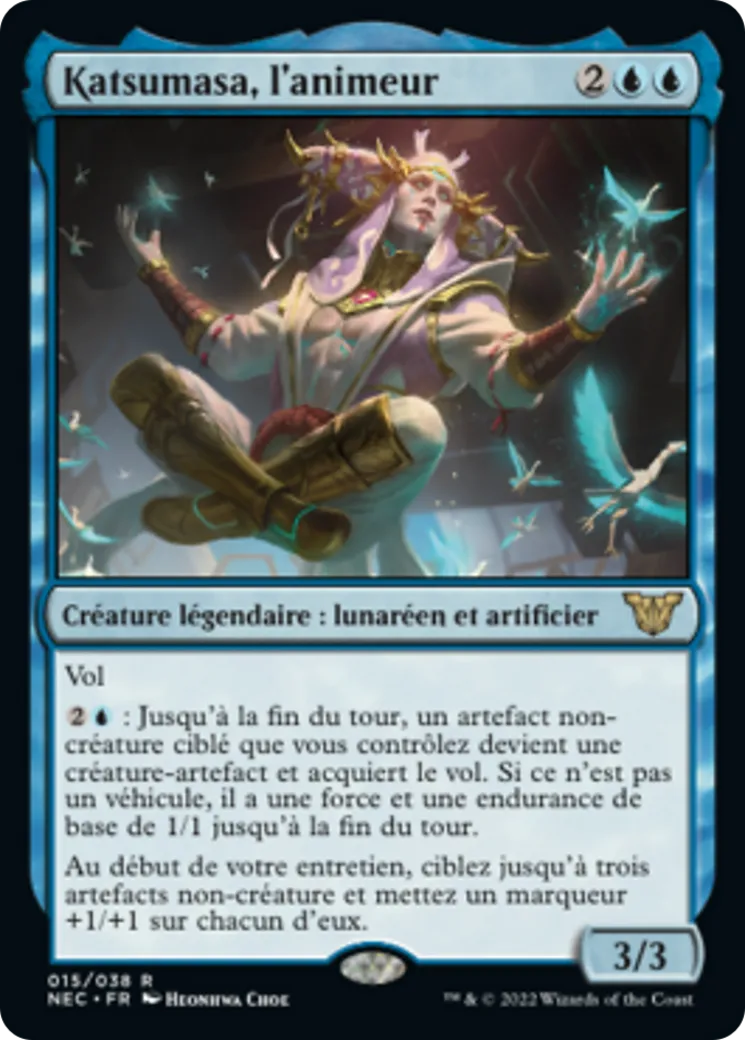 Katsumasa, l'animeur — Neon Dynasty Commander — Magic: The Gathering