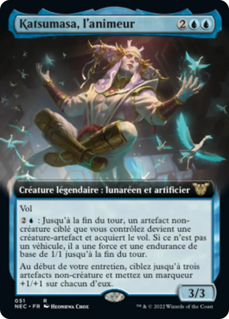Katsumasa, l'animeur — Neon Dynasty Commander — Magic: The Gathering