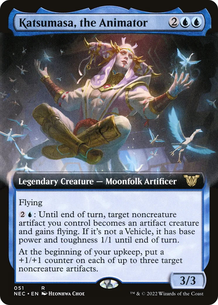 Katsumasa, the Animator — Neon Dynasty Commander — Magic: The Gathering
