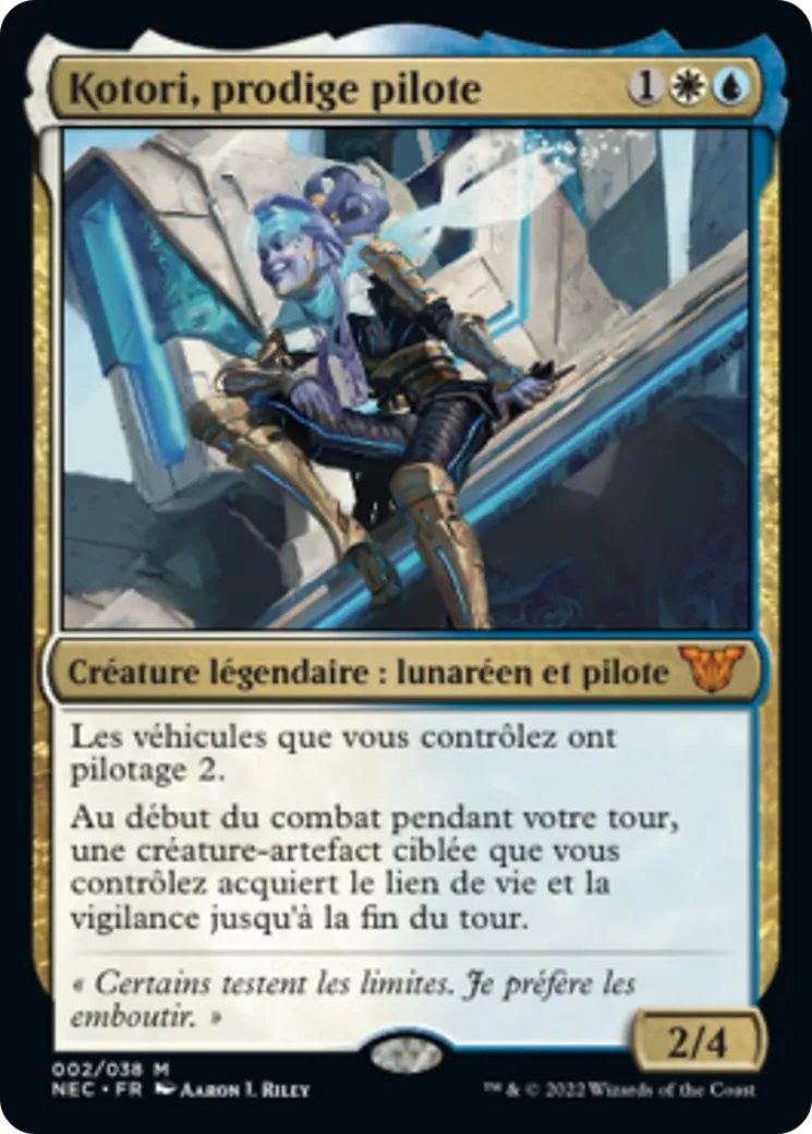 Kotori, prodige pilote — Neon Dynasty Commander — Magic: The Gathering