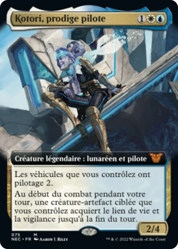 Kotori, prodige pilote — Neon Dynasty Commander — Magic: The Gathering