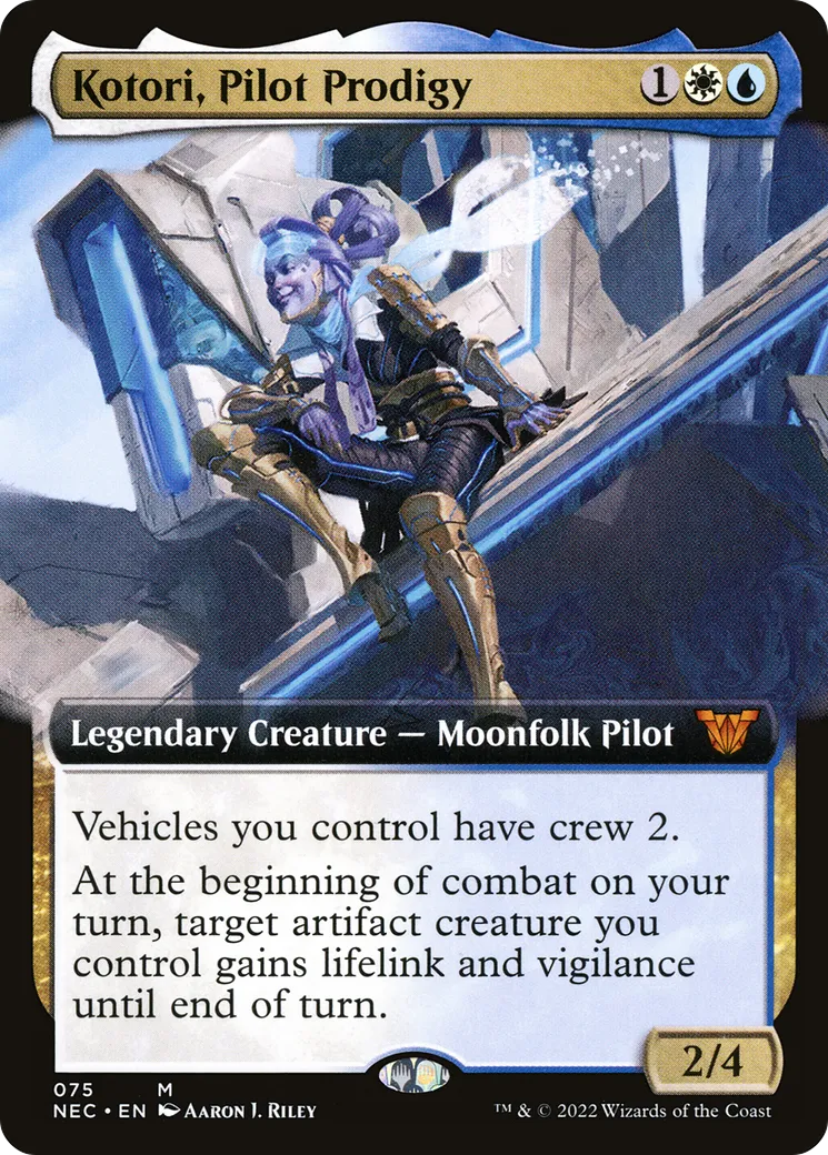 Kotori, Pilot Prodigy — Neon Dynasty Commander — Magic: The Gathering