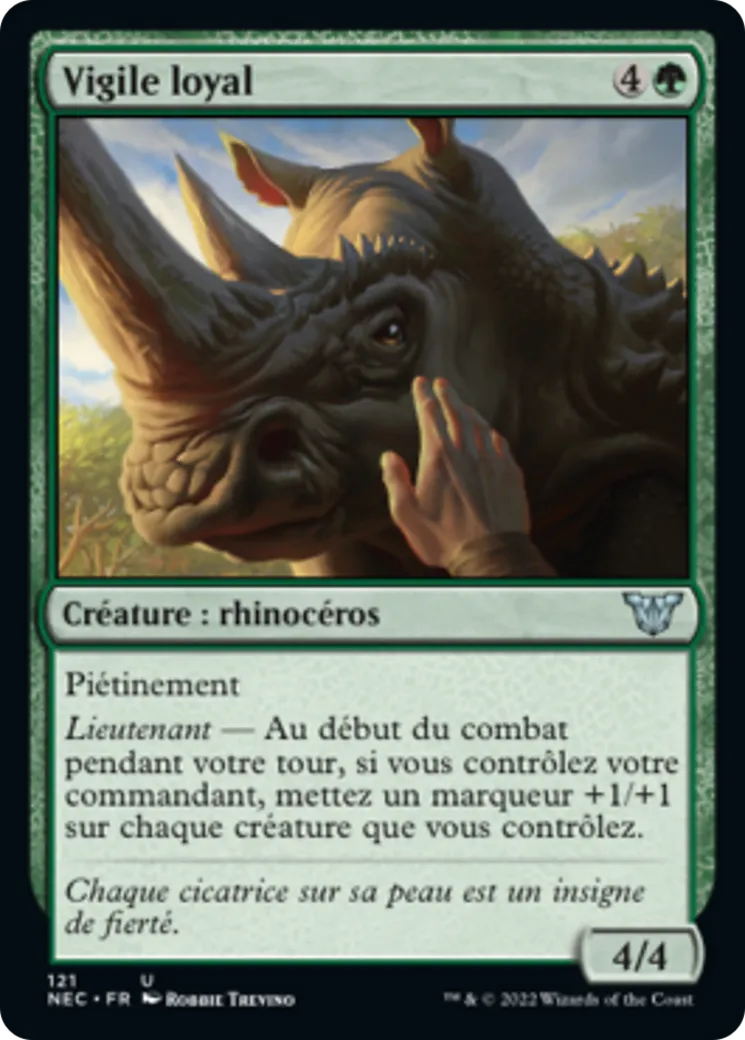 Vigile loyal — Neon Dynasty Commander — Magic: The Gathering