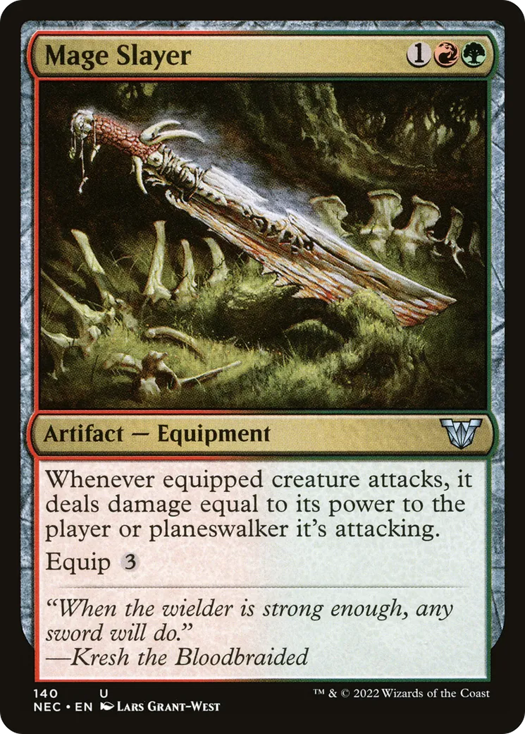 Mage Slayer — Neon Dynasty Commander — Magic: The Gathering