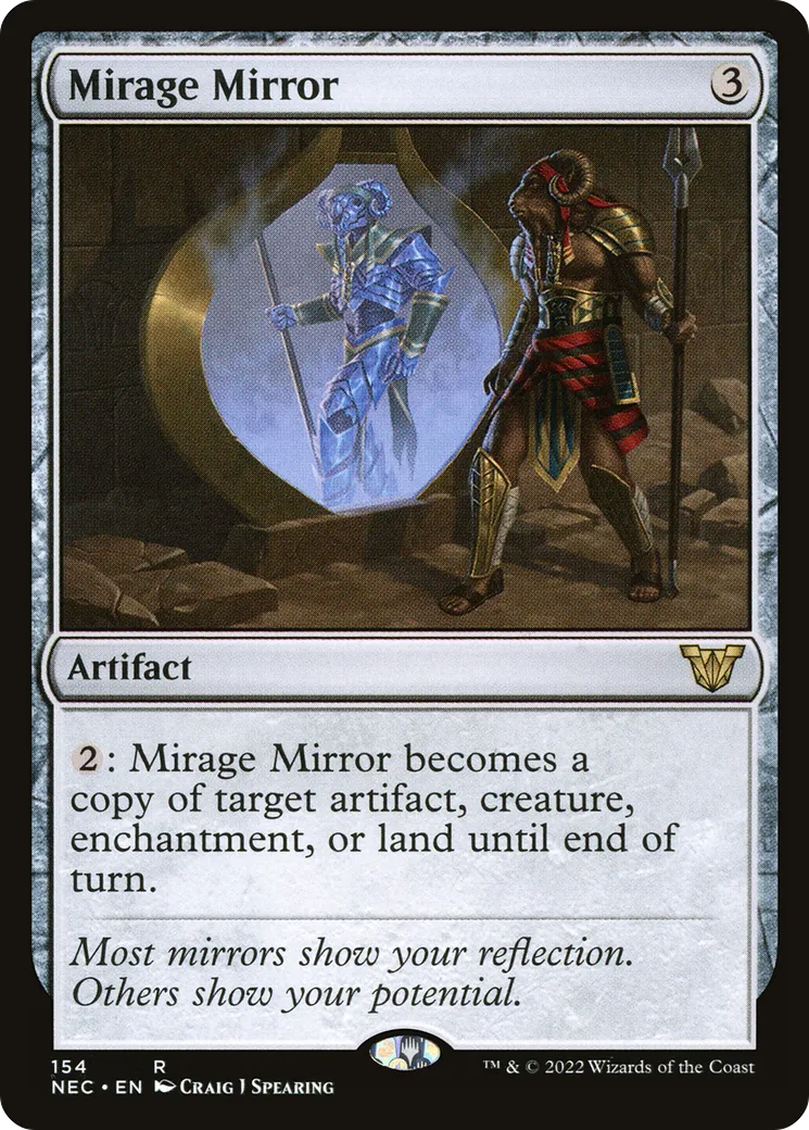 Mirage Mirror — Neon Dynasty Commander — Magic: The Gathering