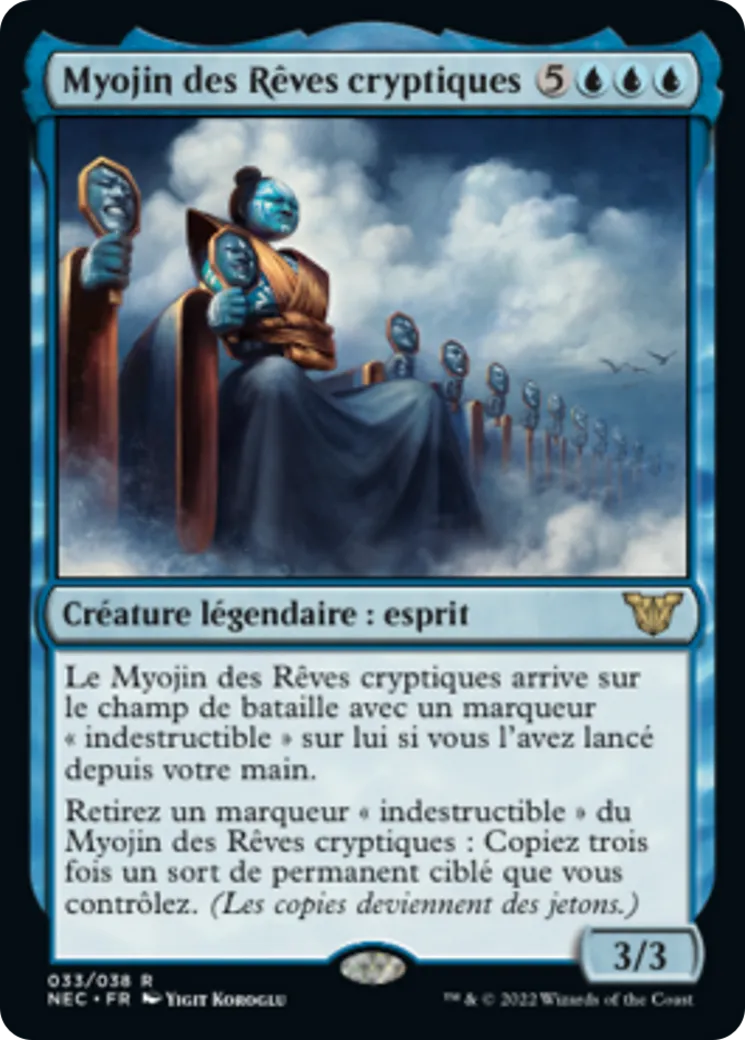 Myojin des Rêves cryptiques — Neon Dynasty Commander — Magic: The Gathering